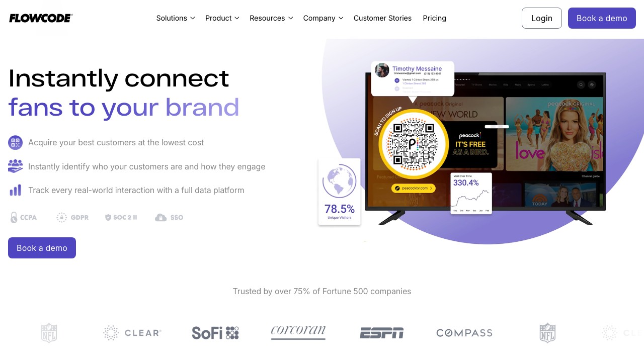 Flowcode print-optimized dynamic QR code designer for physical marketing materials